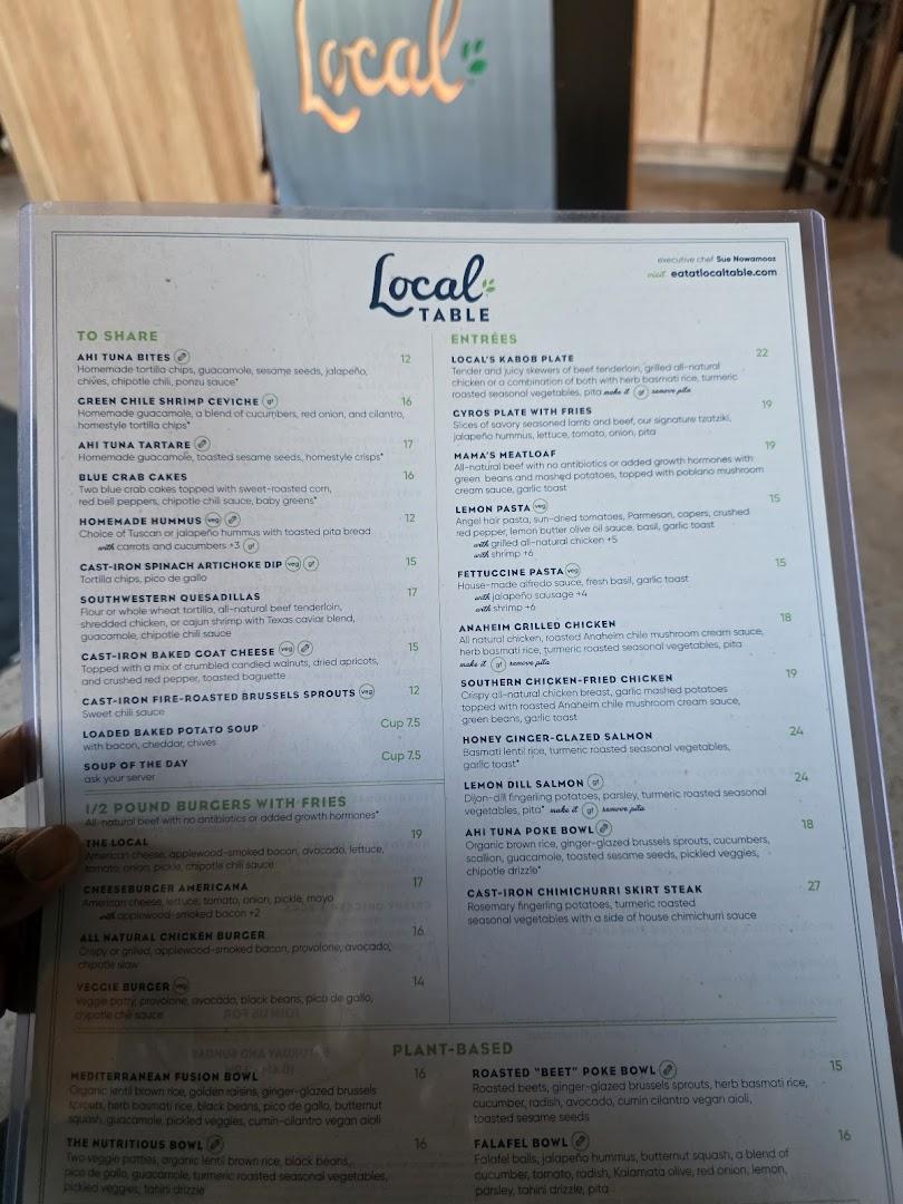 Local Table